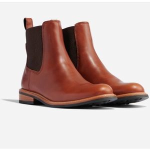 Nisolo Carmen Chelsea Boot - Brandy color, new, never worn